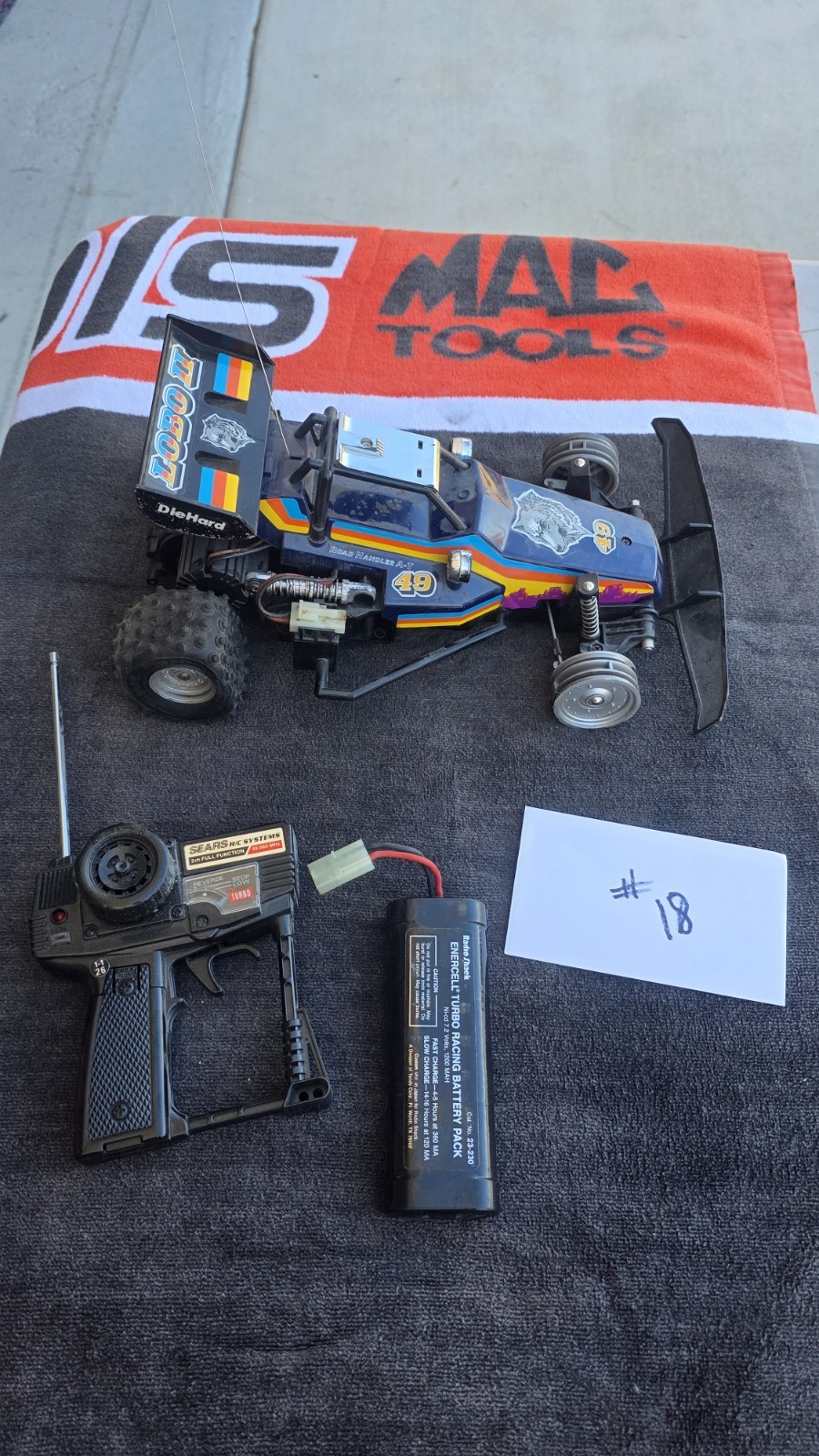 VINTAGE SEARS LOBO II NIKKO BUGGY -UNTESTED- w/ REMOTE 80&rsquo;