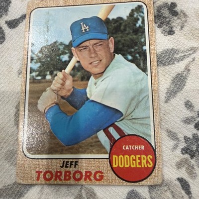 1968 Topps - Jeff Torborg #492 Shipping $ 1.32 + Get Free Card Equal Value