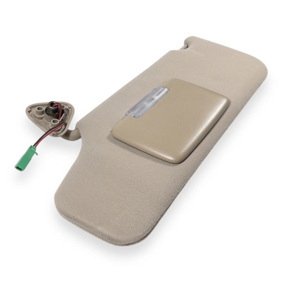 Parasol lado izquierdo Ford Taurus & Sable 2008-2009 conductor beige iluminado Foto 2 de 4