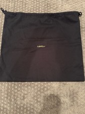 Authentic Cartier Dust Bags Black - Perfect For Storing Bags 19 x16.5