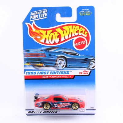 Hot Wheels 1999 - BLUE CARD COLLECTOR - OLDS AURORA GT3 - FIRST EDITIONS