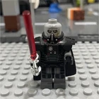 LEGO Minifigure Figure, Darth Malgus Black Cape with Red Lightsaber