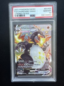 シャワーズV MAX PSA10 PSA 10 Charizard VMAX 308/190 Shiny Star V SSR Pokemon Card