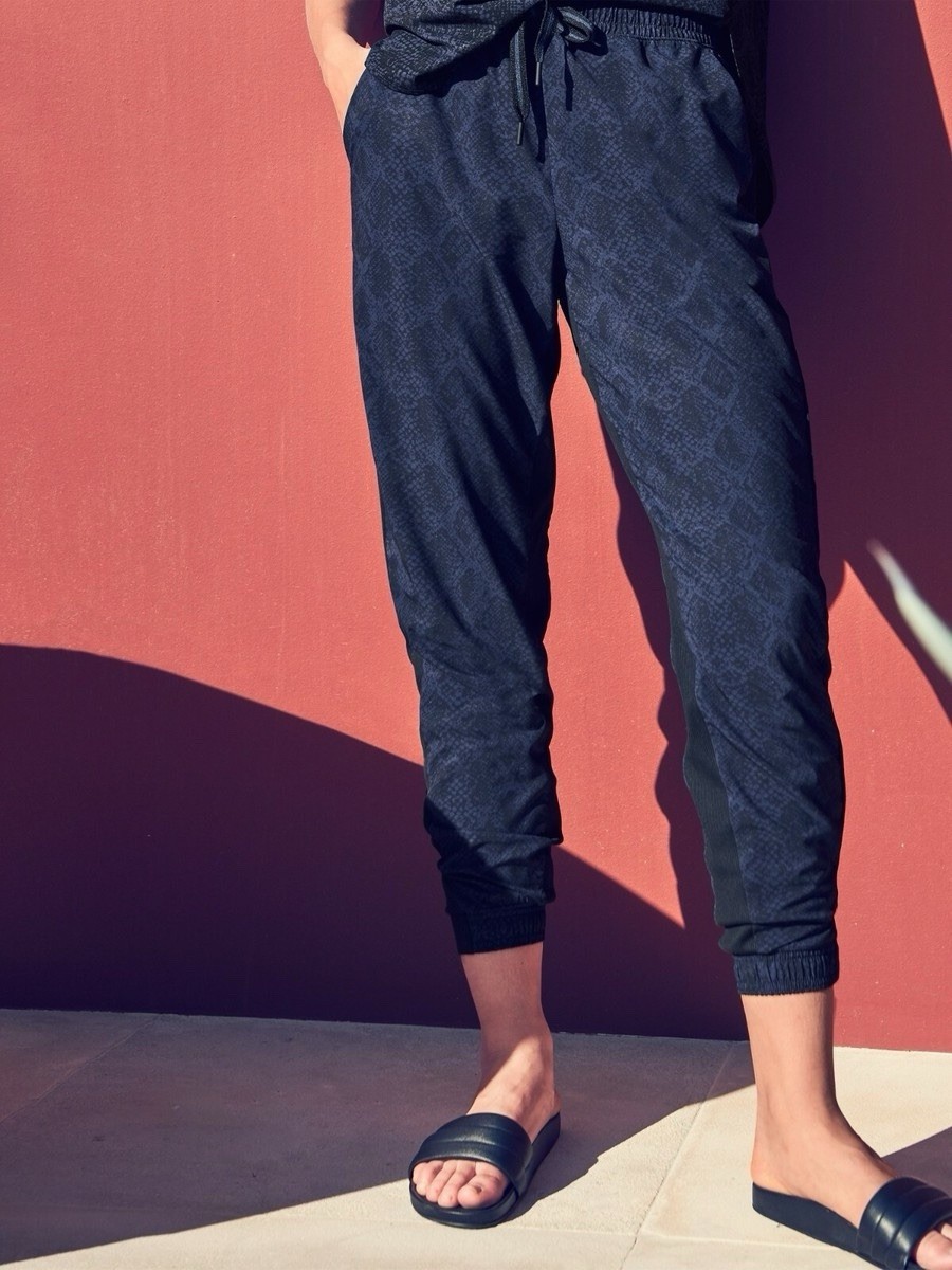 Athleta Pants 2 blue python snakeskin brooklyn jo… - image 7