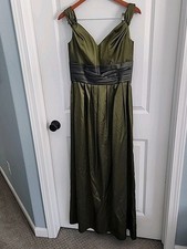 WToo by Watters Dress Style 127 Size 10 Olive Clover  Bridesmaid Mother Of Bride