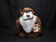 Taz Tasmanian Devil Soft Plush Toy Looney Toons Stuffed Toy WB Vtg 1971 Mighty S