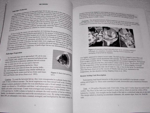 LOT # 30 TWO BOOKS ON HARD CLAM AQUACULTURE , NEW - Imagen 6 de 7