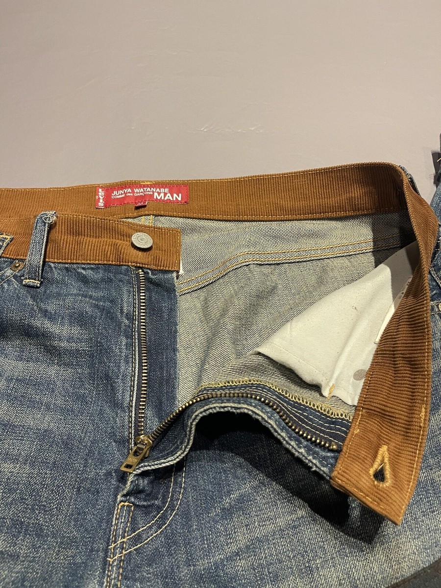 パンツ JUNYA WATANABE  COMMEdesGARCONS  jeans Early 2000s Junya Watanabe Come des Garçon Patchwork