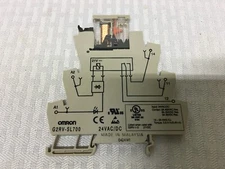 New! (Lot of 10) Omron G2RV-SL700 Relay Socket 24VAC/DC (#50011)
