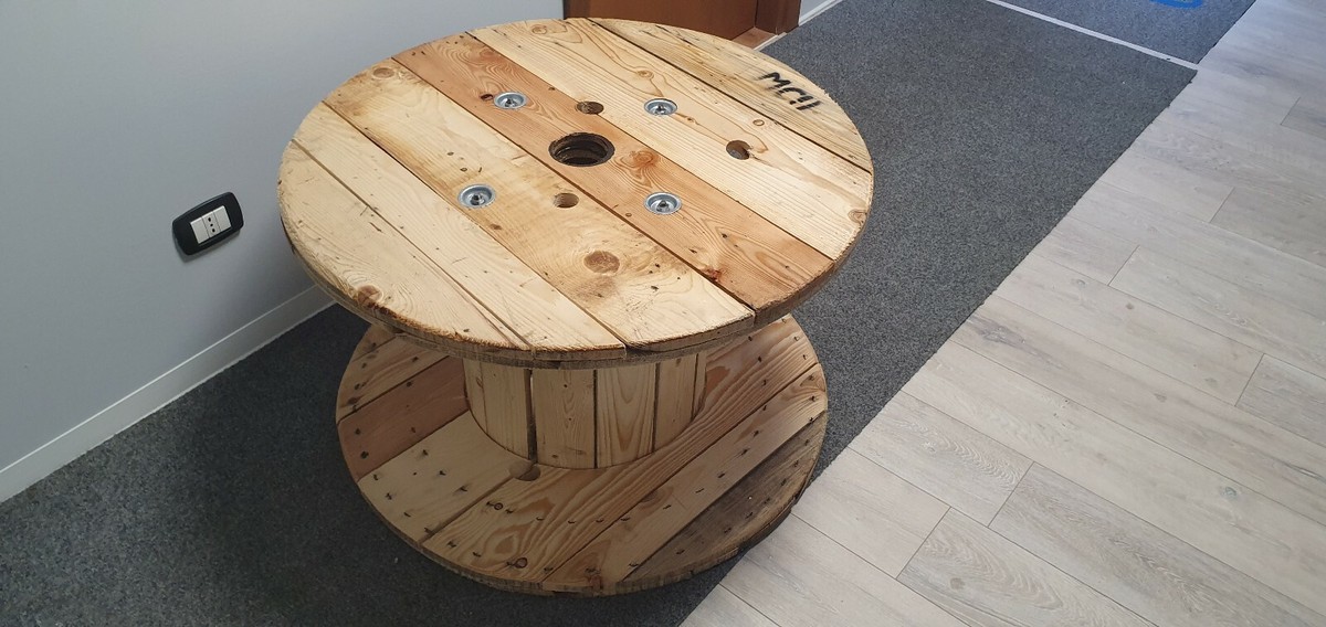 YELARXI Bobine vuote in legno, porta filo vuoto per cuco