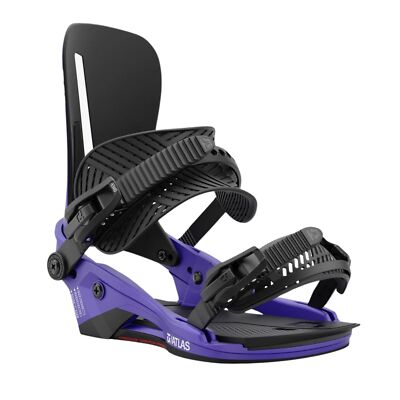 Union Atlas Men's Snowboard Bindings, Metallic Purple Union Atlas Men's Snowboard Bindings, Metallic Purple