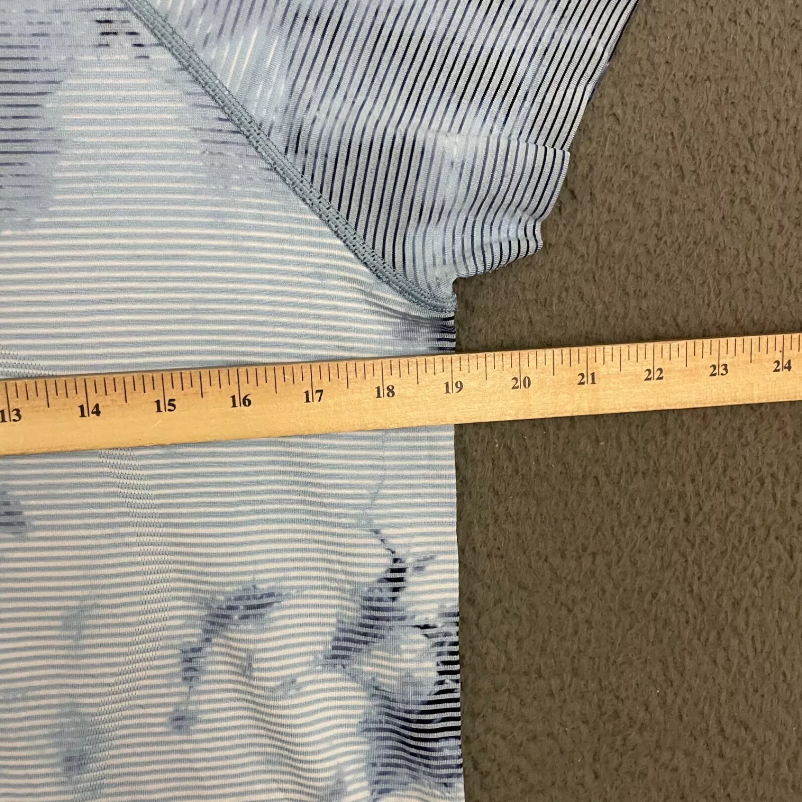 lululemon swiftly tech abstract activewear gym workout shirt