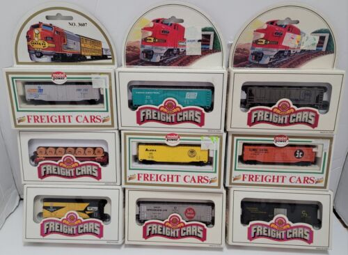 MODEL POWER N-SCALE FREIGHT CARS LOT ***NEW IN BOXES*** - Picture 1 of 5