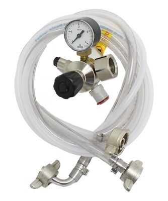 Zapfanlagen Schlauchset, Bierschlauch, CO2-Schlauch, Druckminderer (SodaStream)