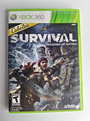 XBOX 360 Cabelas Survival Shadow of Katmai With Manual