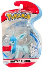Jazwares Pokémon Battle Figure Glaceon Artculated Evee Evolution NEW In Package