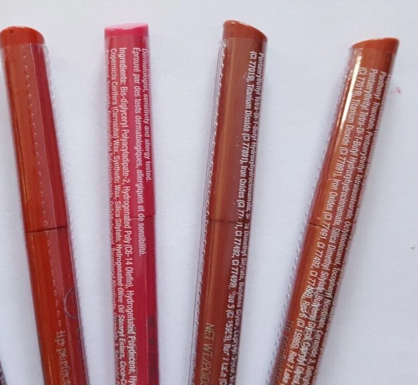 Beauticontrol Lip Perfecting Pencil Waterproof (LOT OF 4) One Of Each Color - Image 2 of 4