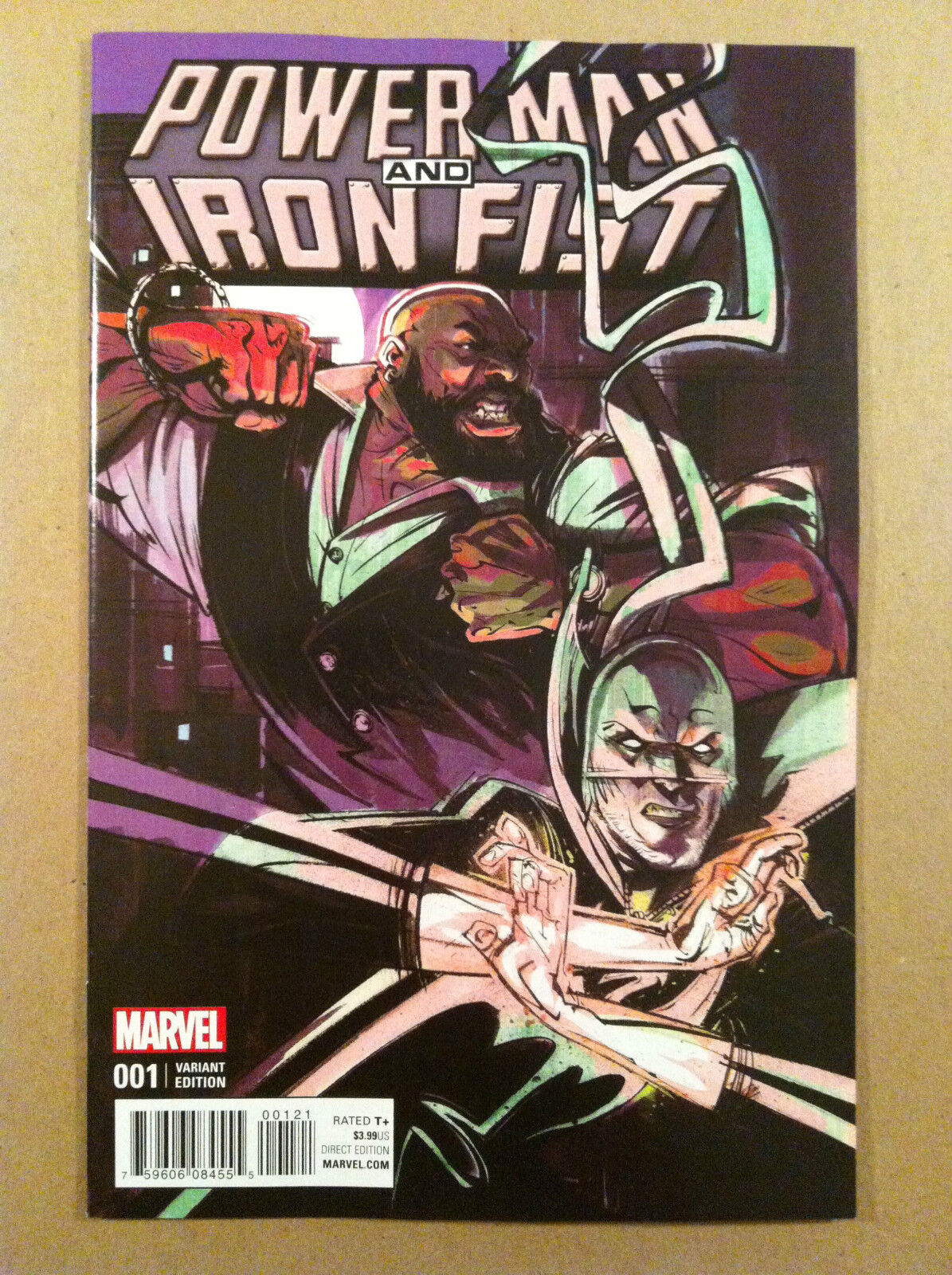POWER MAN & IRON FIST (2016) #1 CHRIS VISIONS 1:25 VARIANT COVER NM 1ST PRINTING