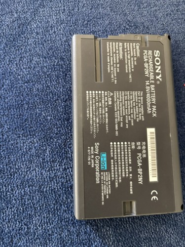 Sony Vaio Notebook Computer PCG-9RFL -Not Tested, For Parts—-See Photos - Picture 11 of 13