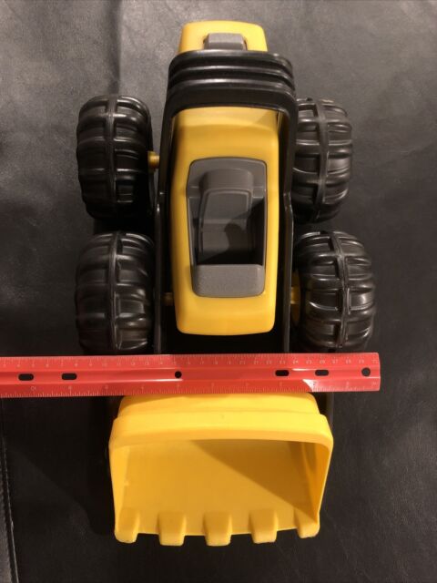 RARE LITTLE TIKES Plastic Bulldozer Front End Loader Toy Truck Construction VNTG | eBay