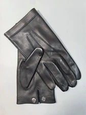 Men's Colorful Italian Dress Leather Gloves Classic Style Unlined