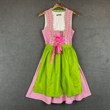 Dirndl Dress Apron Austria Trachten Germany Bavaria Octoberfest Size 40 / M
