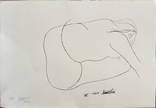 Jorio Vivarelli "Figure 1" Lithographie 51x36 Signée Numérotée 40/80