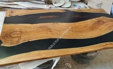Epoxy Table Top, Resin Table , Dining Table, Acacia Wood Table Top outdoor Decor