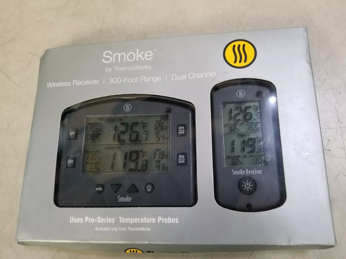 The ThermoWorks Smoke Remote BBQ Alarm Thermometer Is on Sale