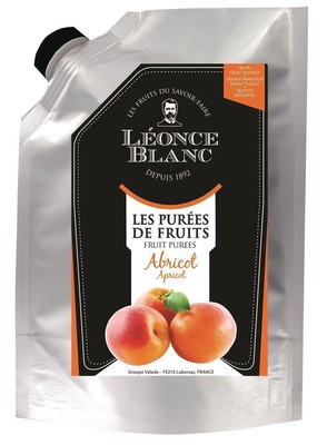 Leonce Blanc Aprikosen-Püree 8x 1kg französisches Aprikosen Frucht-Püree