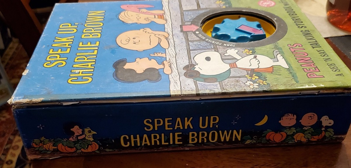 レア☆SPEAK UP, CHARLIE BROWNトーキングストーリーブック