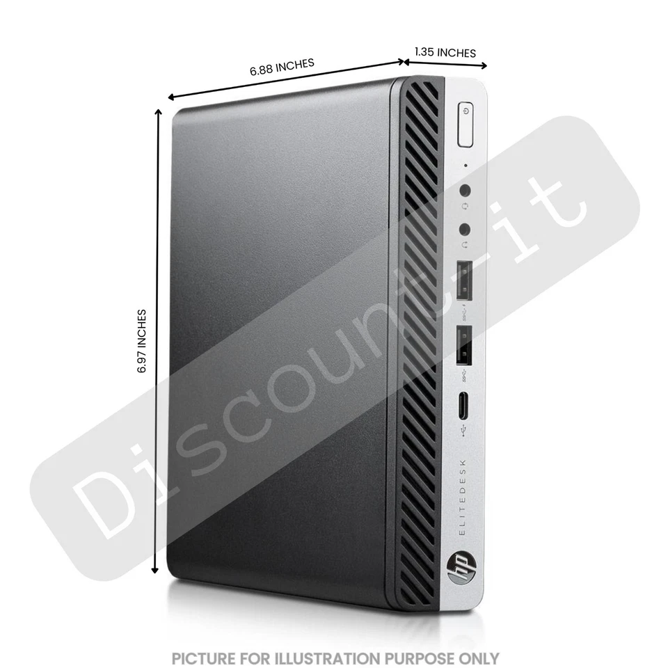 HP EliteDesk 800G3 Mini Core i7 7th Gen 32GB RAM DDR4 2TB SSD 90 days Warranty - Image 4 of 4