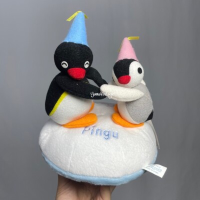 Vintage Pingu Music Box Sekiguchi Sweet Music Stuffed Toys