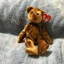 TY Beanie Baby TED-e the Old Face Bear Ty Store Exclusive Retired FREE SHIPPING