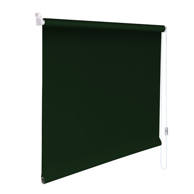 Mini-Rollo Klemmfix Klemmrollo Easyfix Abdunkelung - Höhe 60 cm dunkelgrün