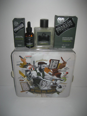 Proraso Single Blade Beard Balm & Beard Oil Cypress & Vetyver 3.4 Fl. Oz./100 ml