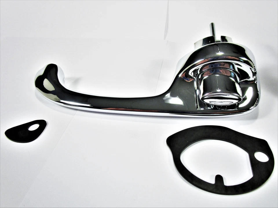 Chevrolet Impala Biscayne 1963-1964 juego de manijas de puerta exterior cromadas de alto brillo Foto 3 de 4