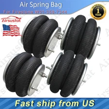 4Pcs Fit for Firestone W01-358-7344 Air Suspension Spring Bellow Bag Assembly US