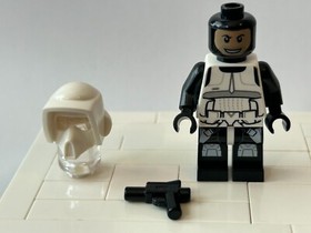LEGO Star Wars Scout Trooper black legs minifigure Episode VI 10236 sw0505