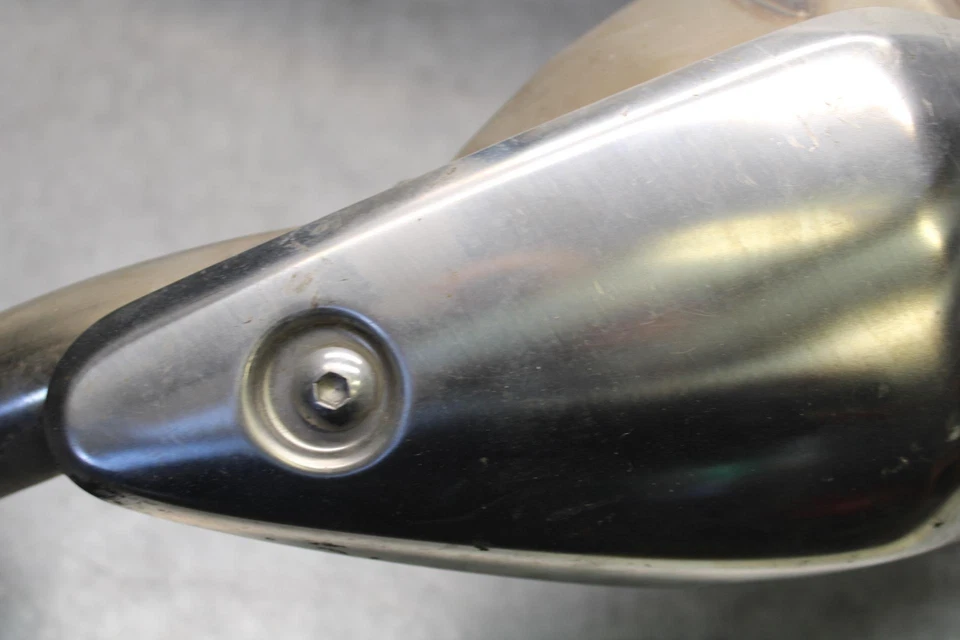 2008 Honda CBF1000 EXHAUST PIPE MUFFLER SLIP ON CAN SILENCER BB641 - Image 2 of 4