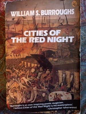 Cities Of The Red Night by William S. Burroughs 1981 First Edition 1st Printing