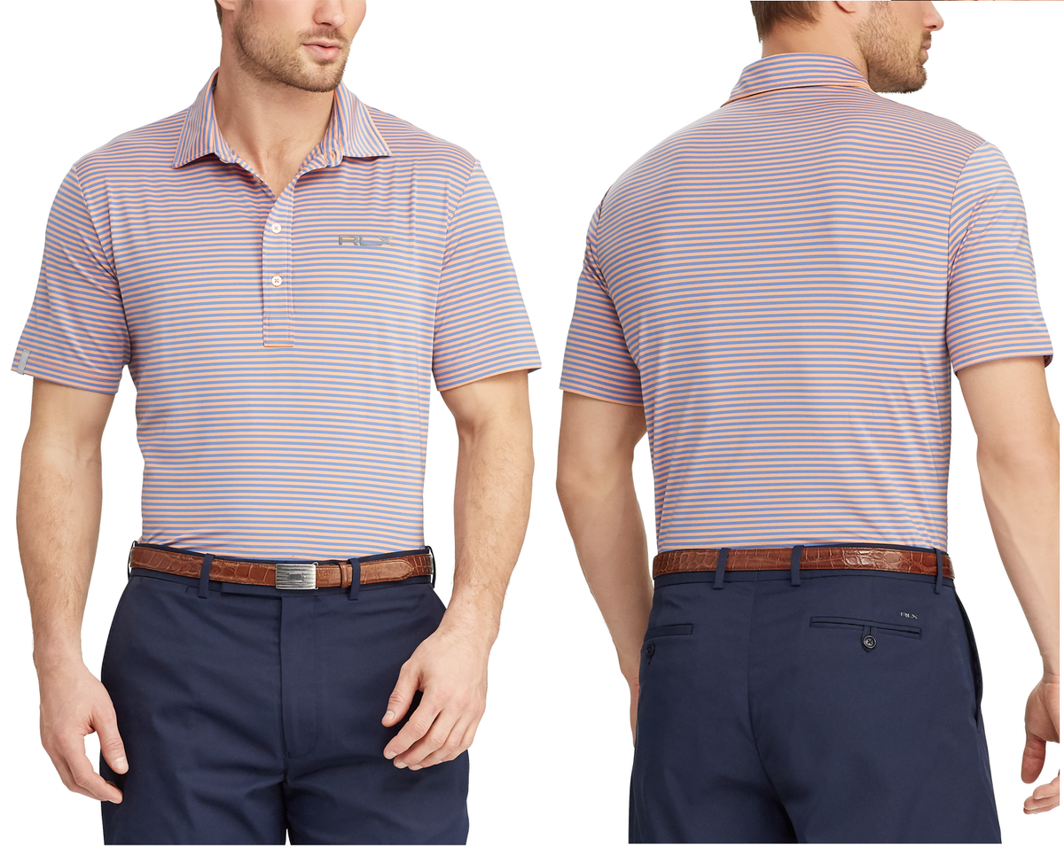【新品未使用】RLXRalphLaurenDODICI FORTI ポロ　XL $89 RLX Golf Active Fit Performance Polo, Multi, XL. | eBay
