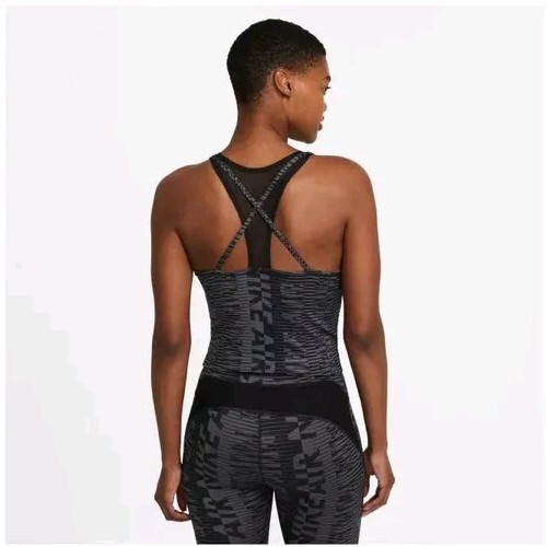 Nike Air Womens Vest Tank Top XL Black Slim Fit Dri-Fit Racerback Gym Training - Picture 2 of 20