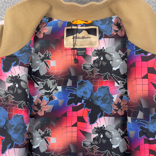Giacca da campeggio Eddie Bauer x Christopher Bevins donna M viola fodera grafica *Leggi - Foto 11 di 17