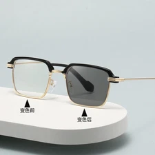 Photochromic Progressive Multifocal Far Near Dual Use New Reading Glasses