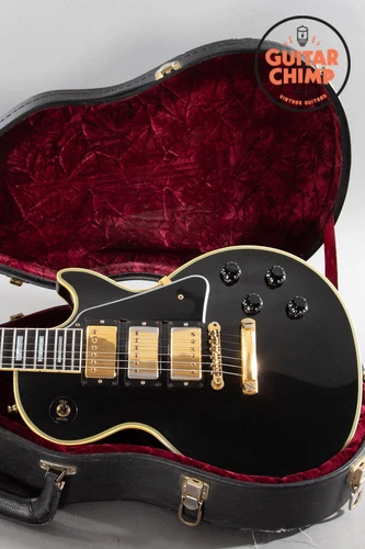 2000 Gibson Custom Shop Les Paul Custom ’57 Historic Reissue 3-Pickup Black Beau