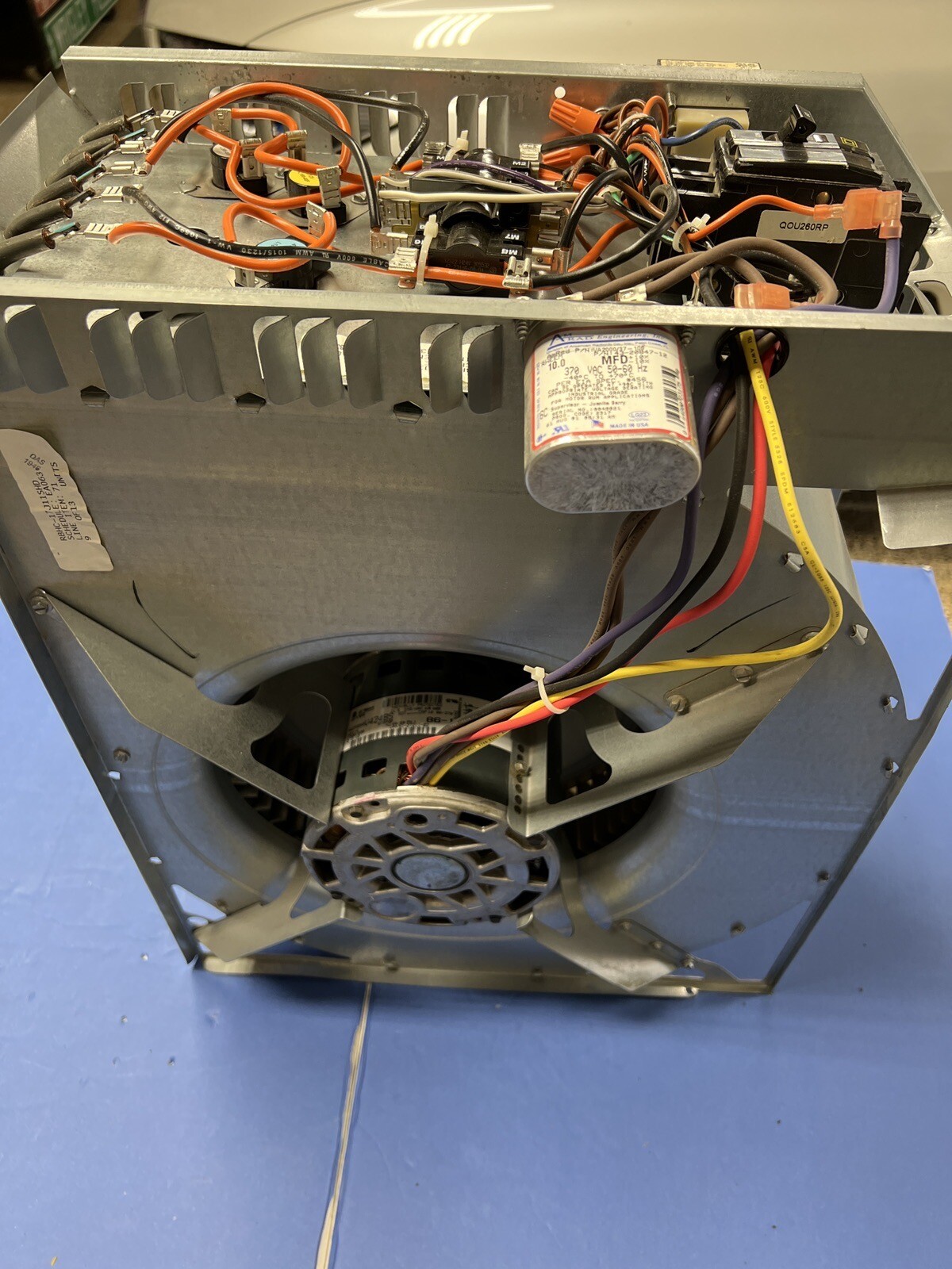 Rheem Ruud RBHC17J11SHD 11KW Electric Heater, Blower, Motor, Air