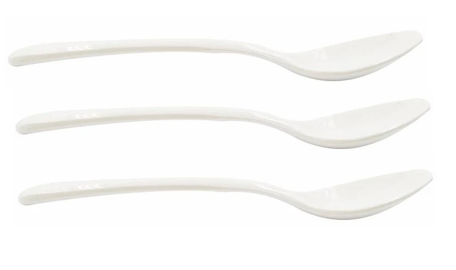 Bhojan Thali / Stack Thali Set of 3 with FREE Melamine Spoons 5 in 1 compartment - Image 4 of 4