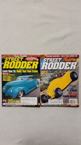 Street Rodder Magazine 2001 Full Year Lot Set Of 12 Good-Very Good Condition - Picture 8 of 17