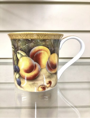 Worcester Kaffeetasse 6er Set Obst feine Knochen China Tee Kaffee ideales Geschenk - Bild 5 von 6
